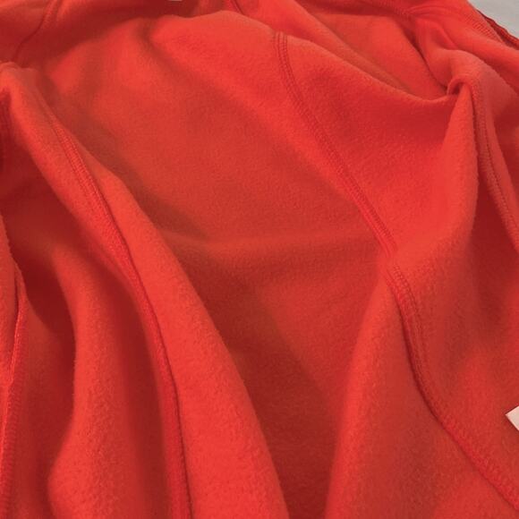 Columbia Classic Fleece Zip Front Jacket Bright Coral Pink Size Large - Picture 5 of 8